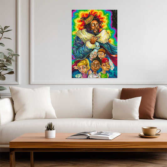 J. Cole KOD | Album Cover Poster | Hip Hop Wall Art