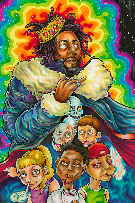 J. Cole KOD | Album Cover Poster | Hip Hop Wall Art