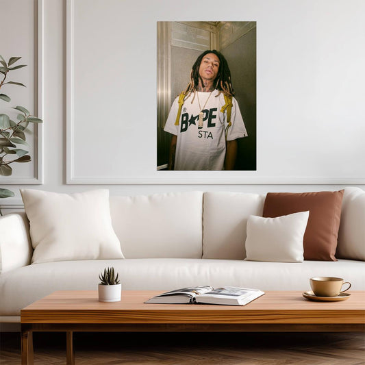 Lil Gnar & Germ | Rapper Poster | Hip Hop Wall Art