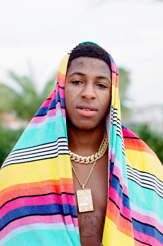 YoungBoy Never Broke Again | Rapper Portrait | Hip Hop Music Poster