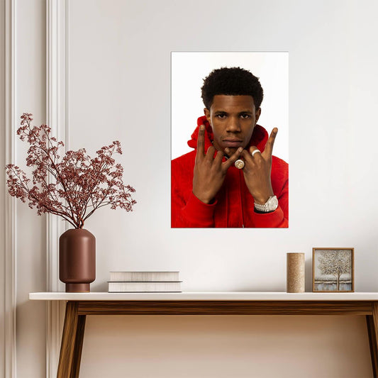 A Boogie wit da Hoodie | Rapper Portrait | Hip Hop Music Poster