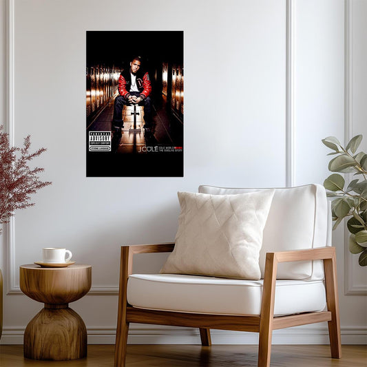 J. Cole Cole World: The Sideline Story | Album Cover Poster | Hip Hop Wall Art