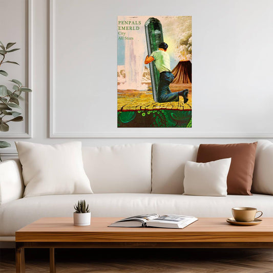 Emerldcity Penpals | Album Cover Poster | Hip Hop Wall Art