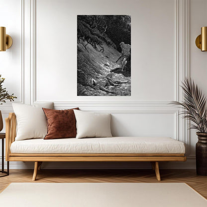 Ka Descendants of Cain | Hip Hop Album Cover Poster | Gustave Doré Art Print