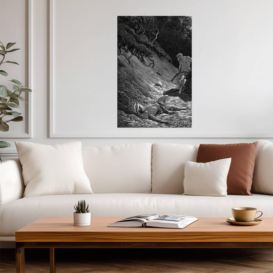 Ka Descendants of Cain | Hip Hop Album Cover Poster | Gustave Doré Art Print