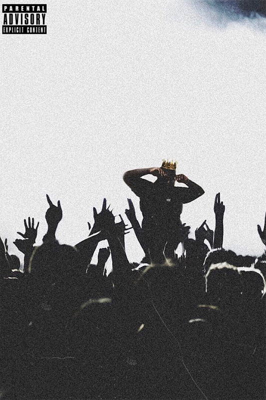 Young Chop Chop Is King | Album Cover Poster | Hip Hop Wall Art