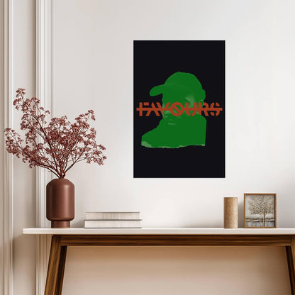 Footsie No Favours | Album Cover Poster | Grime Wall Art