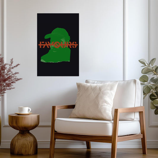 Footsie No Favours | Album Cover Poster | Grime Wall Art