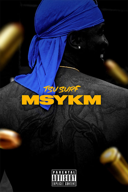 Tsu Surf MSYKM | Album Cover Poster | Hip Hop Wall Art