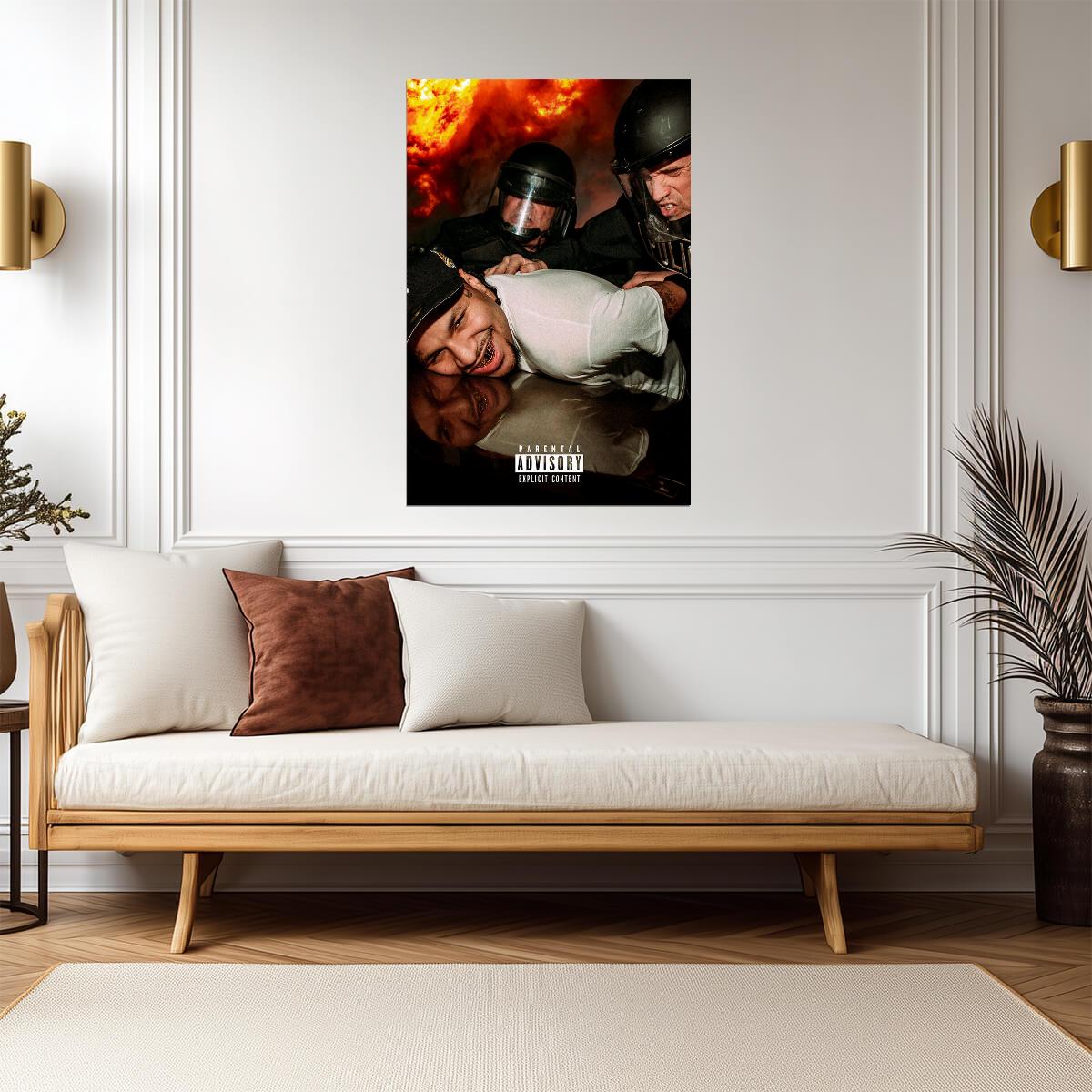 Slayter World Got Me F'd Up, Vol. 1 | Album Cover Poster | Hip Hop Wall Art