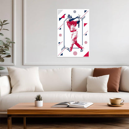 Miguel Sano Minnesota Twins | Geometric Art Style | Modern Baseball Poster - Sports Poster