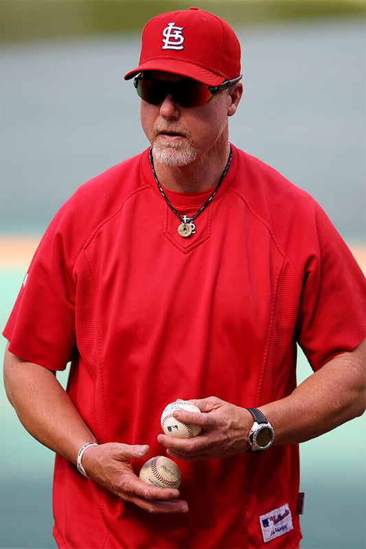 Mark McGwire St. Louis Cardinals | Coaching Photo | Baseball Legend Poster - Sports Poster