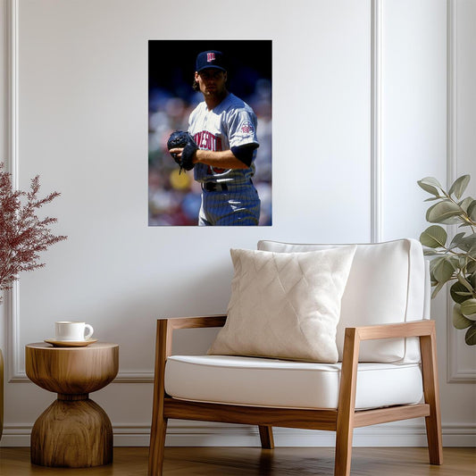 Scott Erickson Minnesota Twins | Vintage Pitching Photo | Baseball Player Poster - Sports Poster