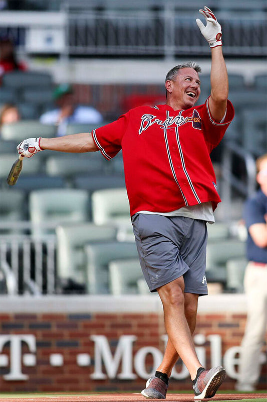 Steve Avery Atlanta Braves | Celebration Photo | Baseball Hall of Fame Poster - Sports Poster