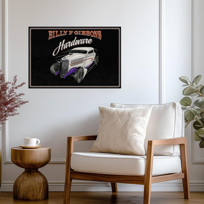 Billy Gibbons Hardware | Album Cover Poster | Blues Rock Wall Art