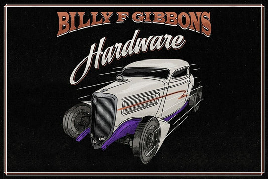 Billy Gibbons Hardware | Album Cover Poster | Blues Rock Wall Art