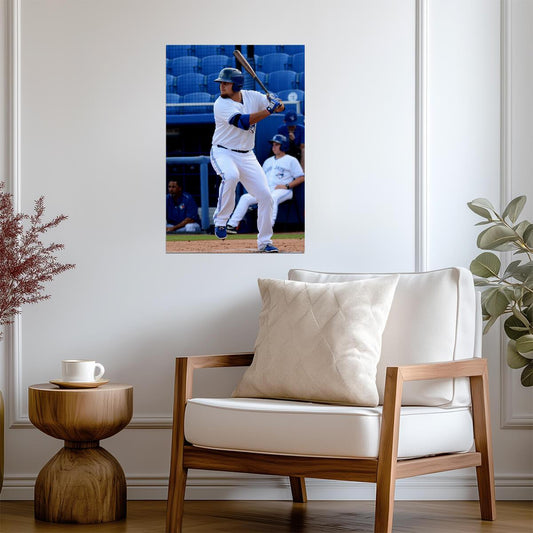 Rowdy Tellez Toronto Blue Jays | At Bat Photo | Baseball Player Poster - Sports Poster