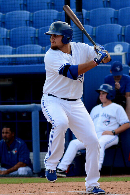 Rowdy Tellez Toronto Blue Jays | At Bat Photo | Baseball Player Poster - Sports Poster