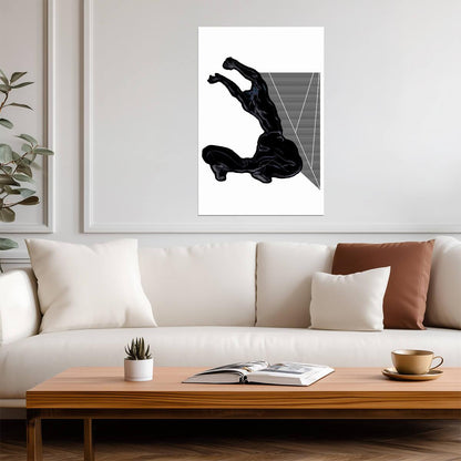 Water From Your Eyes Structure | Album Cover Poster | Indie Rock Wall Art
