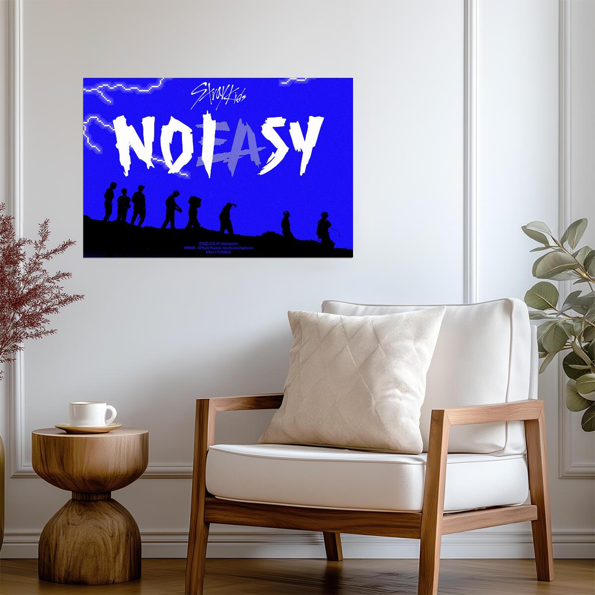 Stray Kids NOEASY | Album Cover Poster | K-Pop Wall Art