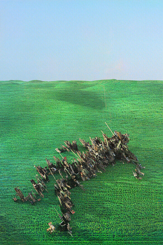Squid Bright Green Field | Album Cover Poster | Post-Punk Wall Art