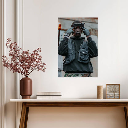 Pa Salieu Send Them to Coventry Era | Rapper Poster | UK Drill Wall Art