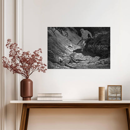 Ka Descendants of Cain | Album Cover Poster | Hip Hop Wall Art
