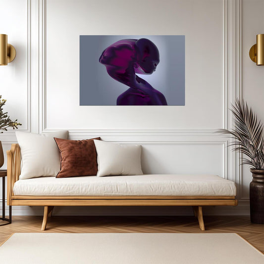 Loraine James Reflection | Album Cover Poster | Electronic Music Wall Art