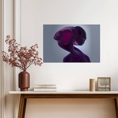 Loraine James Reflection | Album Cover Poster | Electronic Music Wall Art