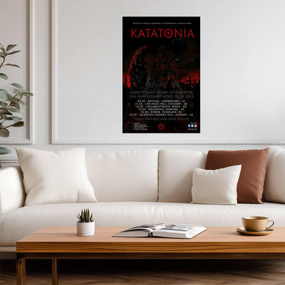 Katatonia Night Is the New Day | Album Cover Poster | Metal Wall Art
