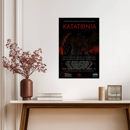 Katatonia Night Is the New Day | Album Cover Poster | Metal Wall Art