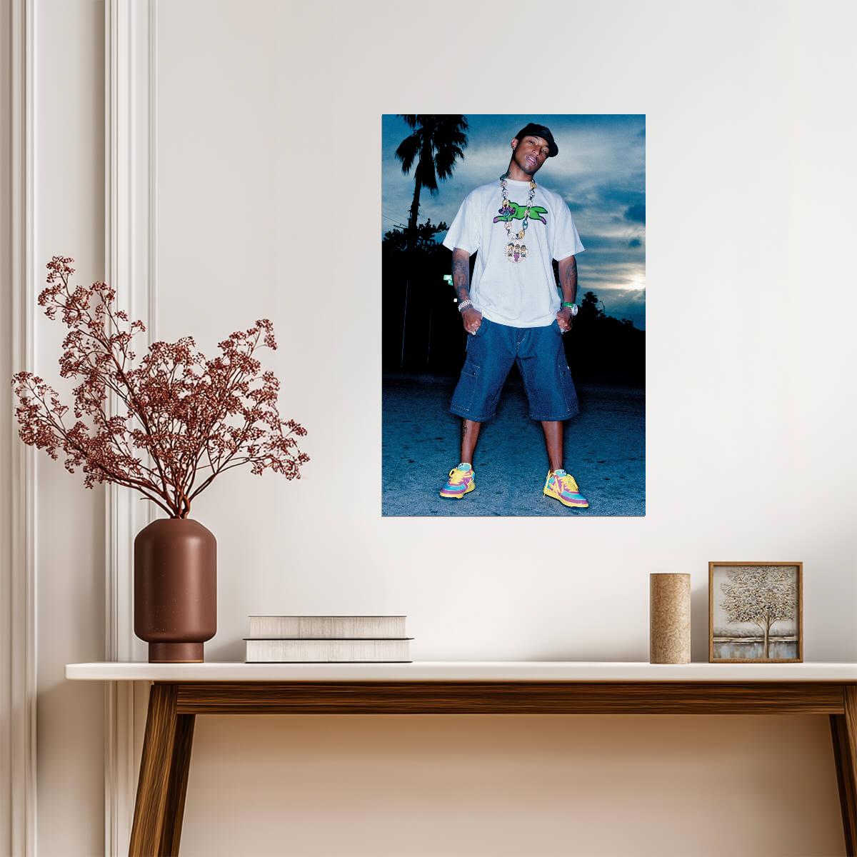 Pharrell Williams | Music Producer Poster | Hip Hop Fashion Art - Music Poster
