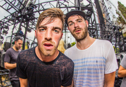 The Chainsmokers | Live Concert Poster | EDM Music Duo Wall Art - Music Poster