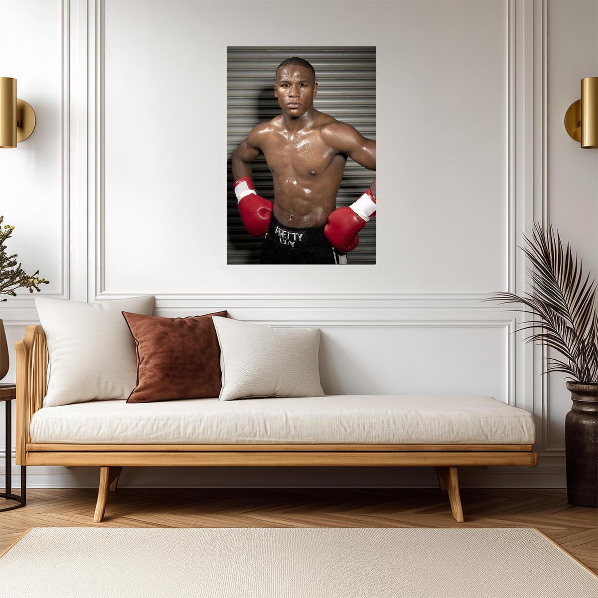 Floyd Mayweather Jr Pretty Boy | Boxing Poster | Gym Training Wall Art - Sports Poster