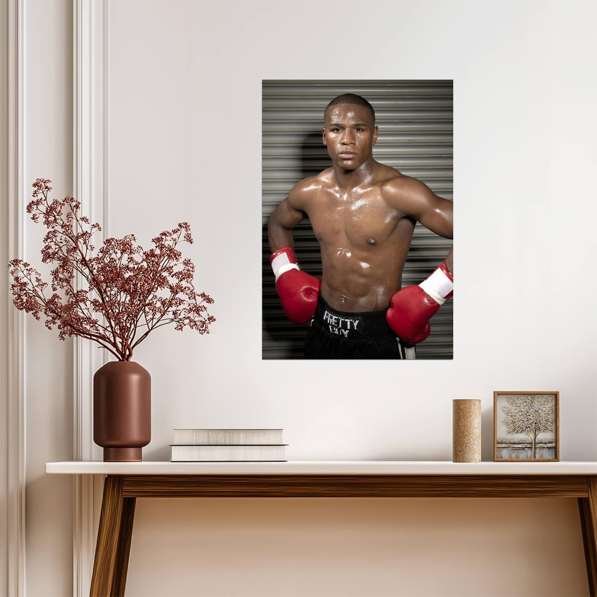 Floyd Mayweather Jr Pretty Boy | Boxing Poster | Gym Training Wall Art - Sports Poster