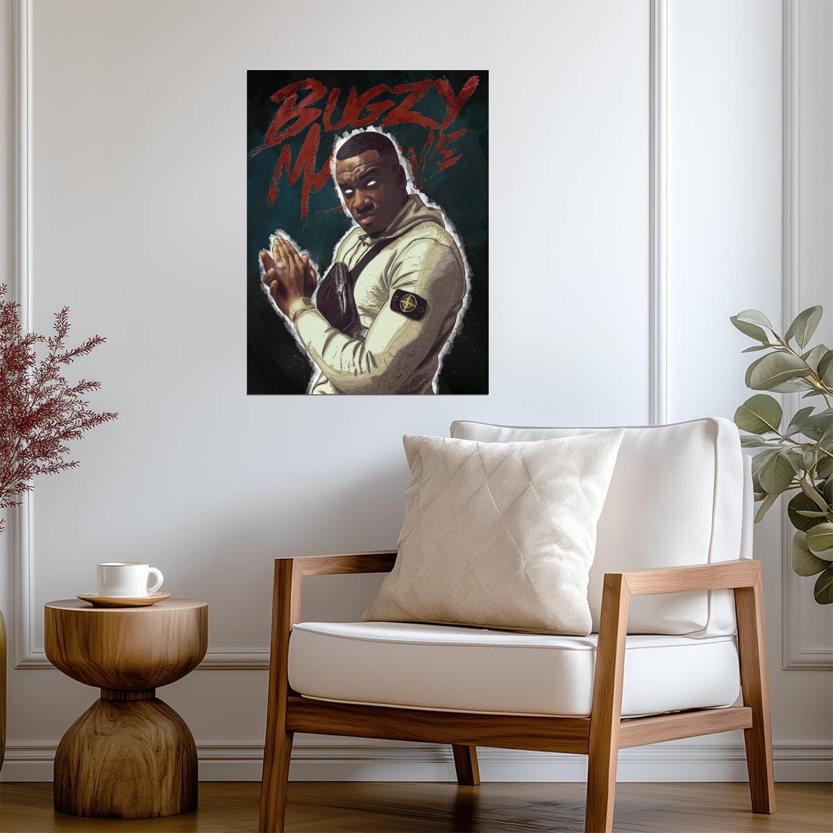 Bugzy Malone | UK Grime Music Poster | British Rapper Fan Art - Music Poster