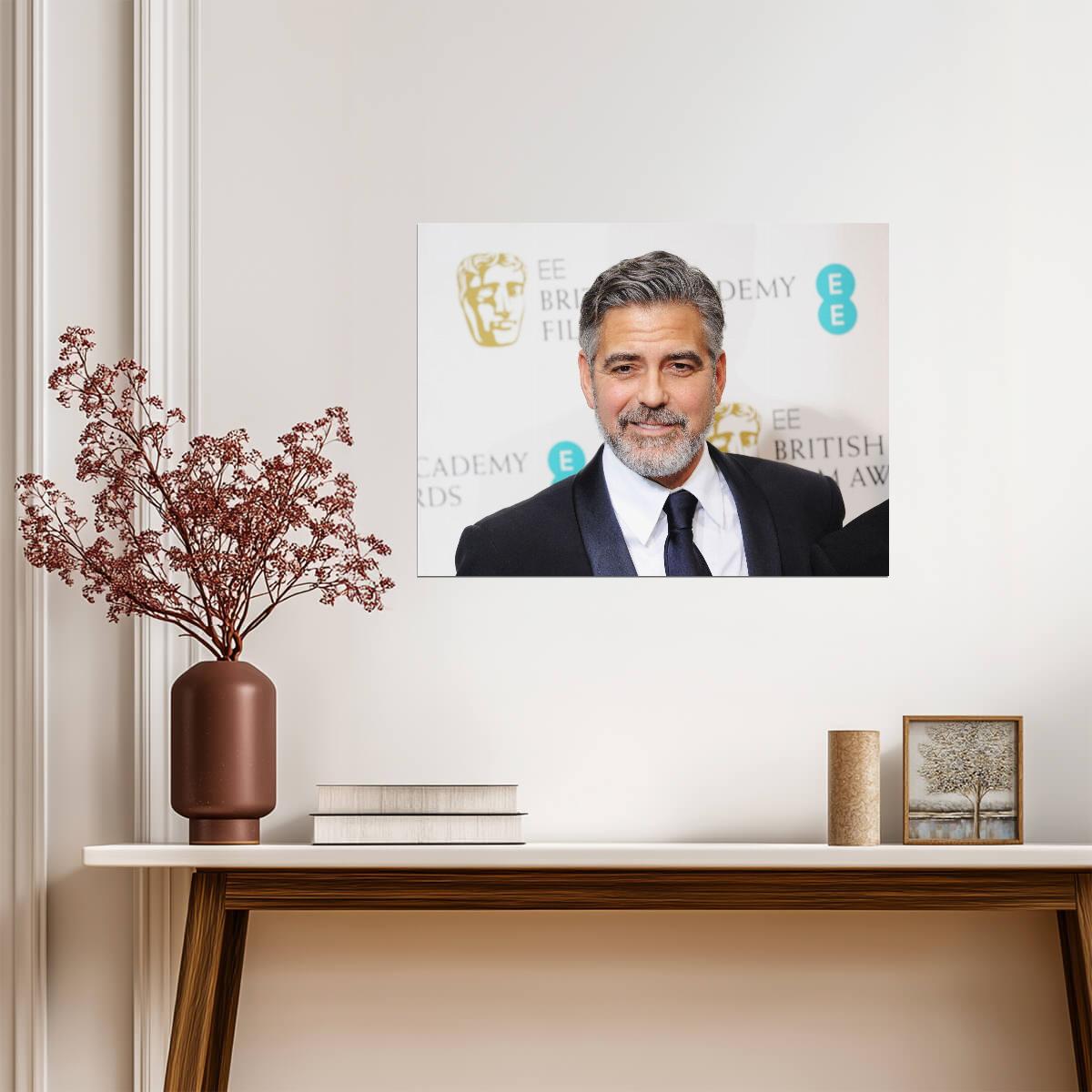 George Clooney | Famous Actor | Movie Star Poster - Celebrities Poster