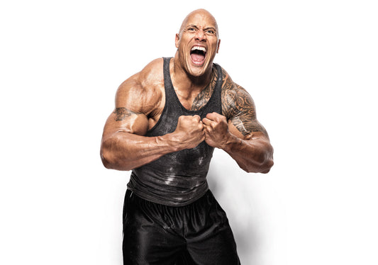 Dwayne Johnson The Rock Arms Crossed | Fitness Motivation Poster | Gym Wall Art - Sports Poster