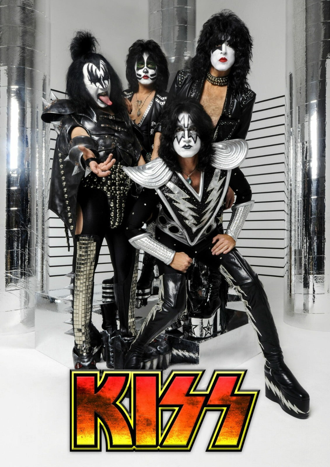 Kiss Band | Rock Music Poster | Classic Rock Legend Art - Music Poster