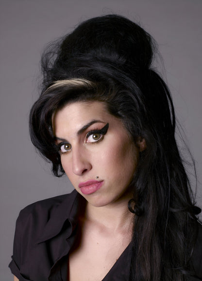 Amy Winehouse | Celebritie Portrait Poster | Music Legend Wall Art - Music Poster