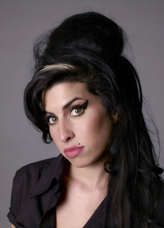 Amy Winehouse | Celebritie Portrait Poster | Music Legend Wall Art - Music Poster