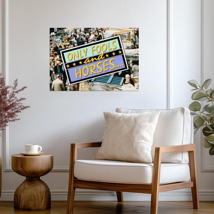 Only Fools and Horses Logo | Classic British TV Show Poster | Comedy Series Art - Movies & TV Poster