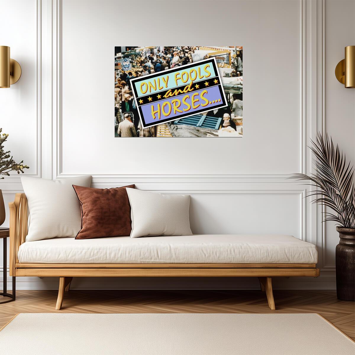 Only Fools and Horses Logo | Classic British TV Show Poster | Comedy Series Art - Movies & TV Poster