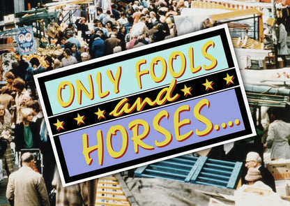 Only Fools and Horses Logo | Classic British TV Show Poster | Comedy Series Art - Movies & TV Poster