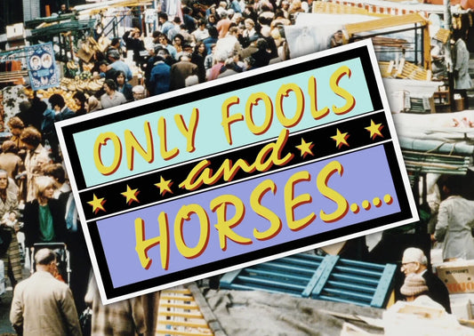 Only Fools and Horses Logo | Classic British TV Show Poster | Comedy Series Art - Movies & TV Poster