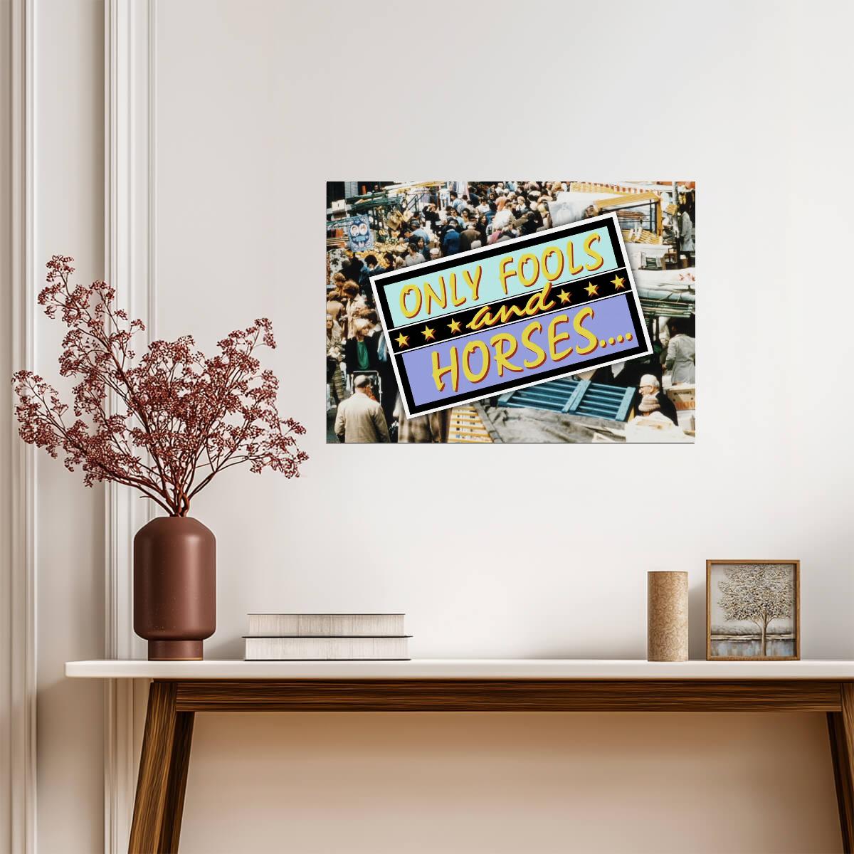 Only Fools and Horses Logo | Classic British TV Show Poster | Comedy Series Art - Movies & TV Poster