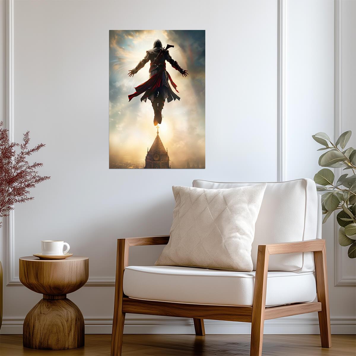 Assassin's Creed Unity Arno Dorian | Leap of Faith Poster | Gamer Gift Wall Art - Video Games Poster