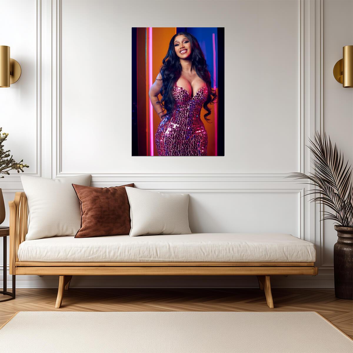 Cardi B | Hip Hop Queen | Sexy Rapper Poster - Music Poster