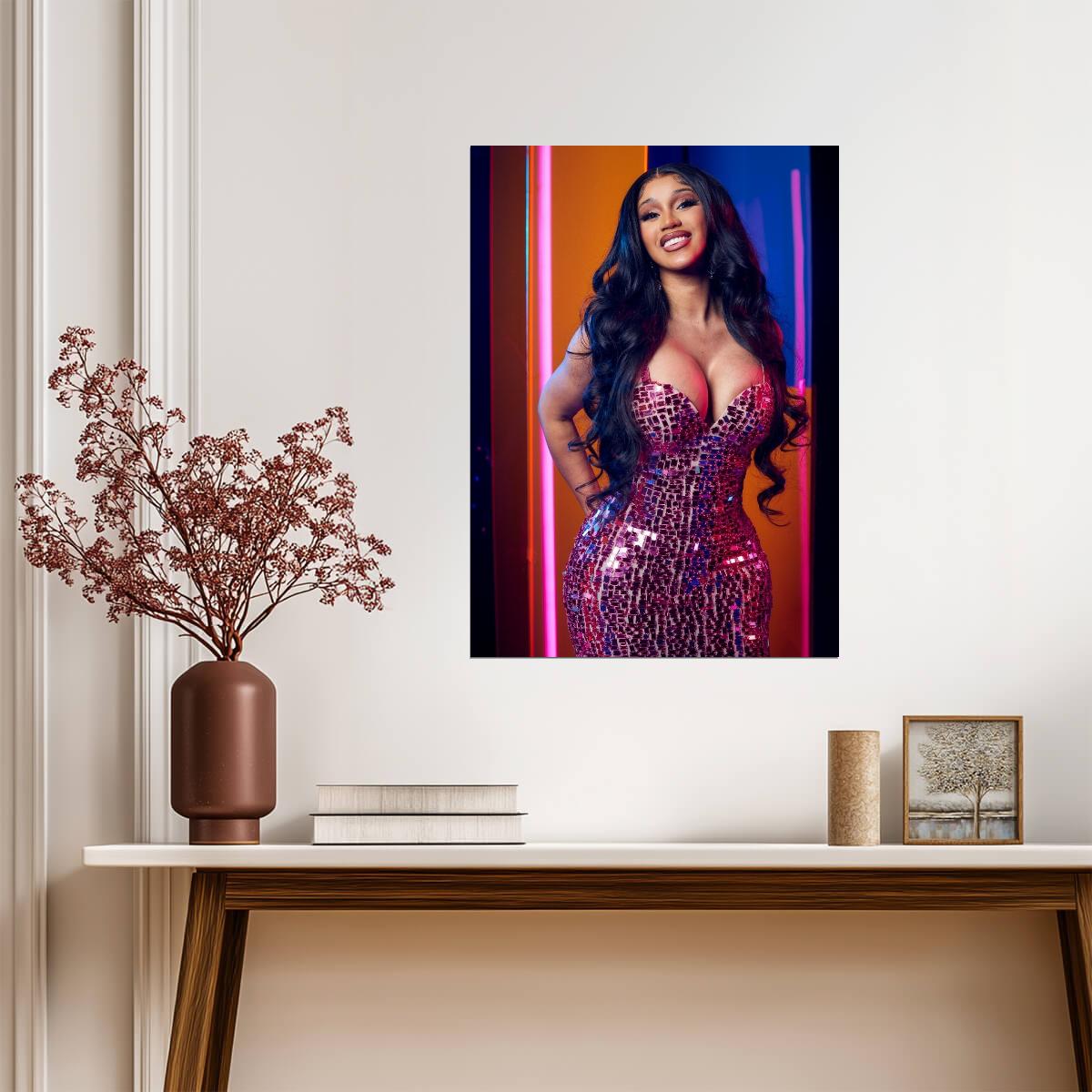 Cardi B | Hip Hop Queen | Sexy Rapper Poster - Music Poster