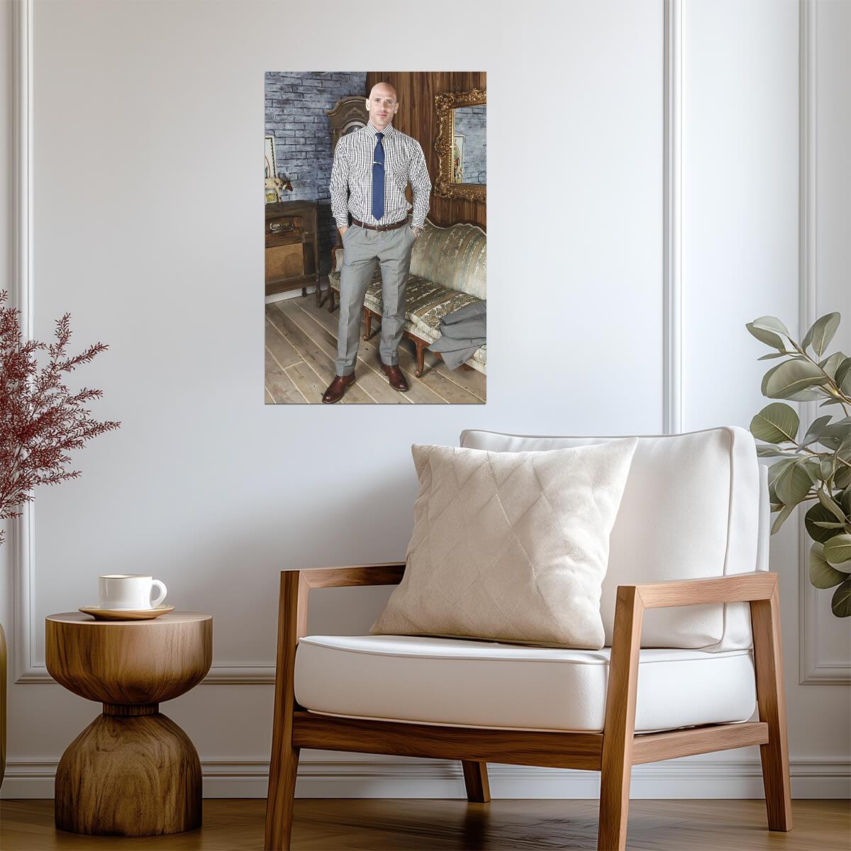 Johnny Sins Poster | Actor Wall Art - Celebrities Poster